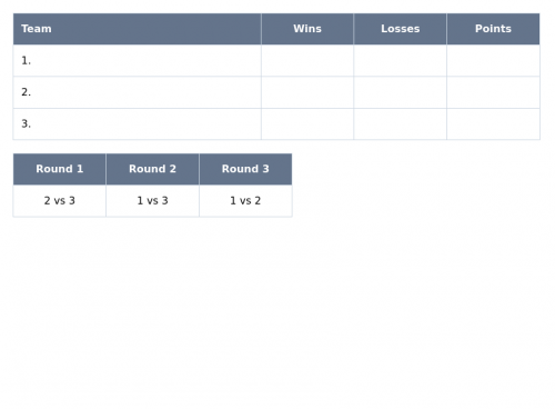 Printable 16 team round robin bracket